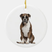 Memorial Keepomwille Dog Pet Animal Ceramic Orname Keramisch Ornament (Achterkant)