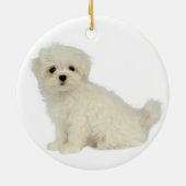 Memorial Keepomwille Dog Pet Animal Ceramic Orname Keramisch Ornament (Achterkant)