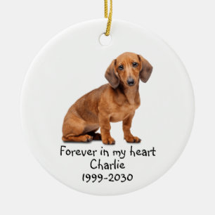 Memorial Keepomwille Dog Pet Animal Ceramic Orname Keramisch Ornament