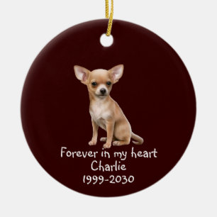 Memorial Keepomwille Dog Pet Animal Keramisch Ornament