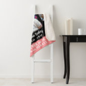 Memorial Keepomwille Edge Fade Photo Collage Bk Ro Sherpa Deken (In situ)