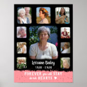 Memorial Keepomwille Edge Fade Photo Collage Blk P Poster (Voorkant)