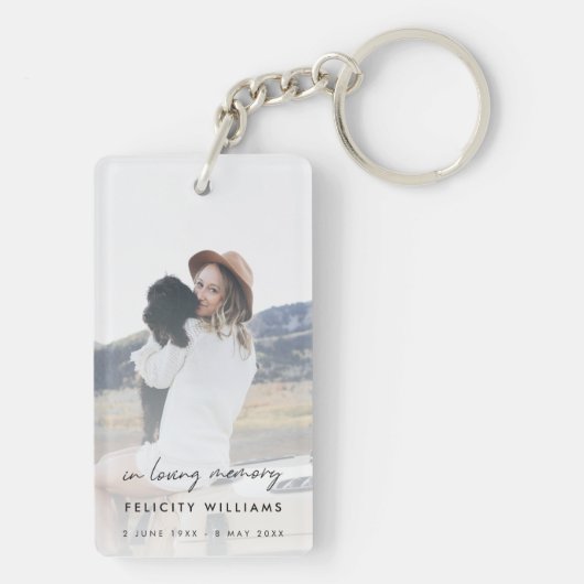 Memorial Keepomwille | Funderale gunst bij het lie Sleutelhanger (achterkant)