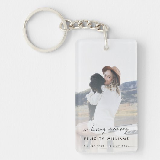 Memorial Keepomwille | Funderale gunst bij het lie Sleutelhanger (Voorkant)