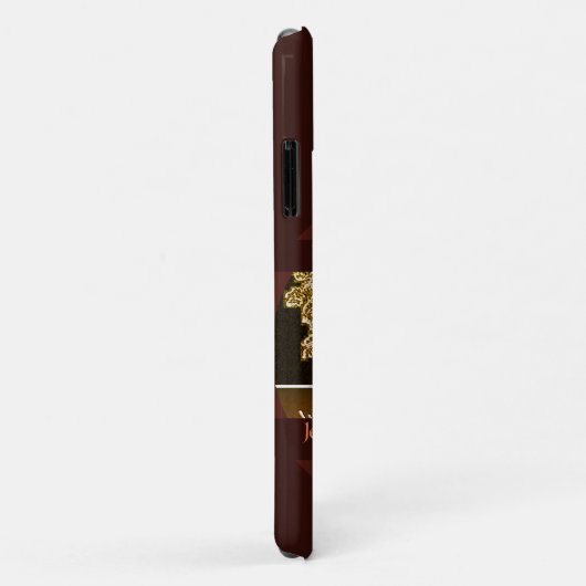 Memorial Keepomwille met naam Case-Mate iPhone Case (Achterkant/rechts)