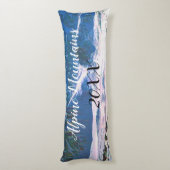 Memorial Keepomwille Two Side Photo Persoonlijk Lichaamskussen (Achterkant (Verticaal))