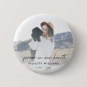 Memorial Keepomwille | Vroeger in ons hart Foto Ronde Button 5,7 Cm (Voorkant)