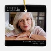 Memorial Keepomwille | Vroeger in ons hart Keramisch Ornament (Voorkant)