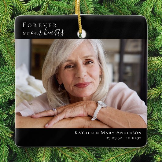 Memorial Keepomwille | Vroeger in ons hart Keramisch Ornament