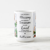 Memorial Keepsake 2 foto sympathie Koffiemok (Center)