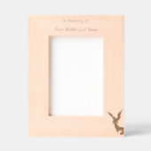 Memorial Keepsake Angel Reaching  Gegraveerde Lijstjes (Voorkant)