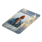 Memorial Keepsake Angel Sky Clouds Magneet (Linkerzijde)