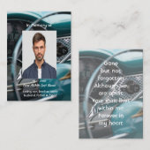 Memorial Keepsake Antiek Auto's Auto's Visitekaartje (Voorkant / Achterkant)