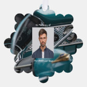 Memorial Keepsake Antiek Auto's Ornament Kaart (Voorkant)