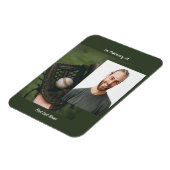 Memorial Keepsake Baseball Game Player  Magneet (Linkerzijde)
