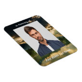 Memorial Keepsake Beautiful Lake Beach  Magneet (Rechterzijde)