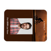 Memorial Keepsake Biking Cycling Bike  Magneet (Horizontaal)