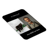 Memorial Keepsake Black Bear Animal Magneet (Rechterzijde)