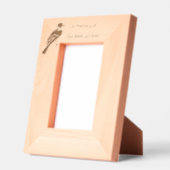 Memorial  Keepsake Bluebird Garden Bird  Gegraveerde Lijstjes (Links)