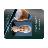 Memorial  Keepsake Bluebird Garden Bird  Magneet (Horizontaal)