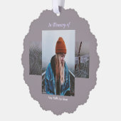 Memorial Keepsake  Card Dragonfly Dewdrops Ornament Kaart (Links)