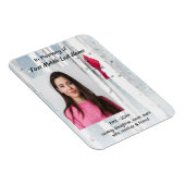 Memorial Keepsake Cardinal Bird Magneet (Rechterzijde)