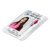 Memorial Keepsake Cardinal Bird Magneet (Linkerzijde)