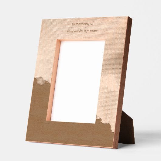 Memorial Keepsake Clouds Sky Heavenly Gegraveerde Lijstjes (Links)