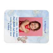 Memorial Keepsake Cute Little Mouse Children   Magneet (Horizontaal)