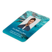 Memorial  Keepsake Dolphins Underwater Ocean Magneet (Linkerzijde)