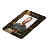 Memorial Keepsake Drummer Drums Band Magneet (Linkerzijde)