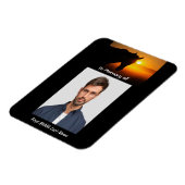 Memorial Keepsake Fotogebed Paard Western Magneet (Linkerzijde)