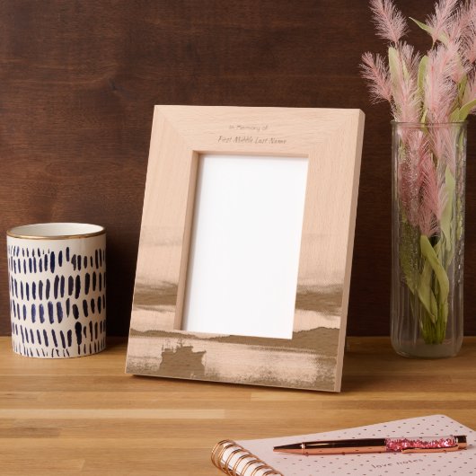 Memorial Keepsake Gevist bootvisser Gegraveerde Lijstjes (Links)