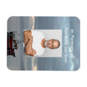 Memorial Keepsake Gevist bootvisser Magneet (Horizontaal)