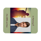 Memorial Keepsake Hunter Stag Deer Magneet (Horizontaal)