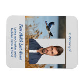 Memorial Keepsake Lake Geese Birds Magneet (Horizontaal)