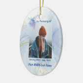 Memorial Keepsake Memorial Dragonfly Keramisch Ornament (Links)