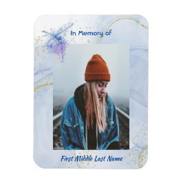 Memorial Keepsake Memorial Dragonfly Magneet