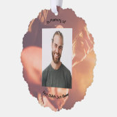 Memorial Keepsake Musician Piano Guitar Ornament Kaart (Links)