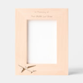  Memorial Keepsake Pilot Airplane Flying Gegraveerde Lijstjes (Voorkant)