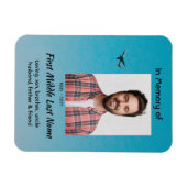  Memorial Keepsake Pilot Airplane Flying Magneet (Horizontaal)