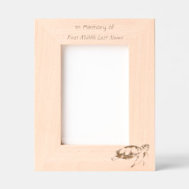 Memorial Keepsake Remembrance Beach Zee Turtle Gegraveerde Lijstjes