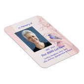 Memorial Keepsake Remembrance Bluebird Garden Magneet (Rechterzijde)