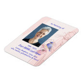 Memorial Keepsake Remembrance Bluebird Garden Magneet (Linkerzijde)