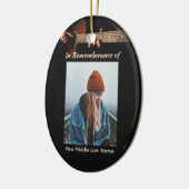 Memorial Keepsake Remembrance Muziekgitaar Keramisch Ornament (Links)