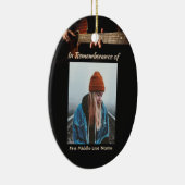 Memorial Keepsake Remembrance Muziekgitaar Keramisch Ornament (Rechts)