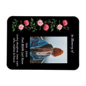  Memorial Keepsake  Roses Garden Flowers Magneet (Horizontaal)