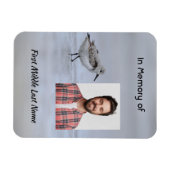 Memorial Keepsake Sandpiper Shore Bird Magneet (Horizontaal)