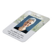 Memorial Keepsake Snowdrop Flowers Magneet (Linkerzijde)