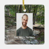 Memorial Keepsake verdwenen, maar niet vergeten Keramisch Ornament (Voorkant)